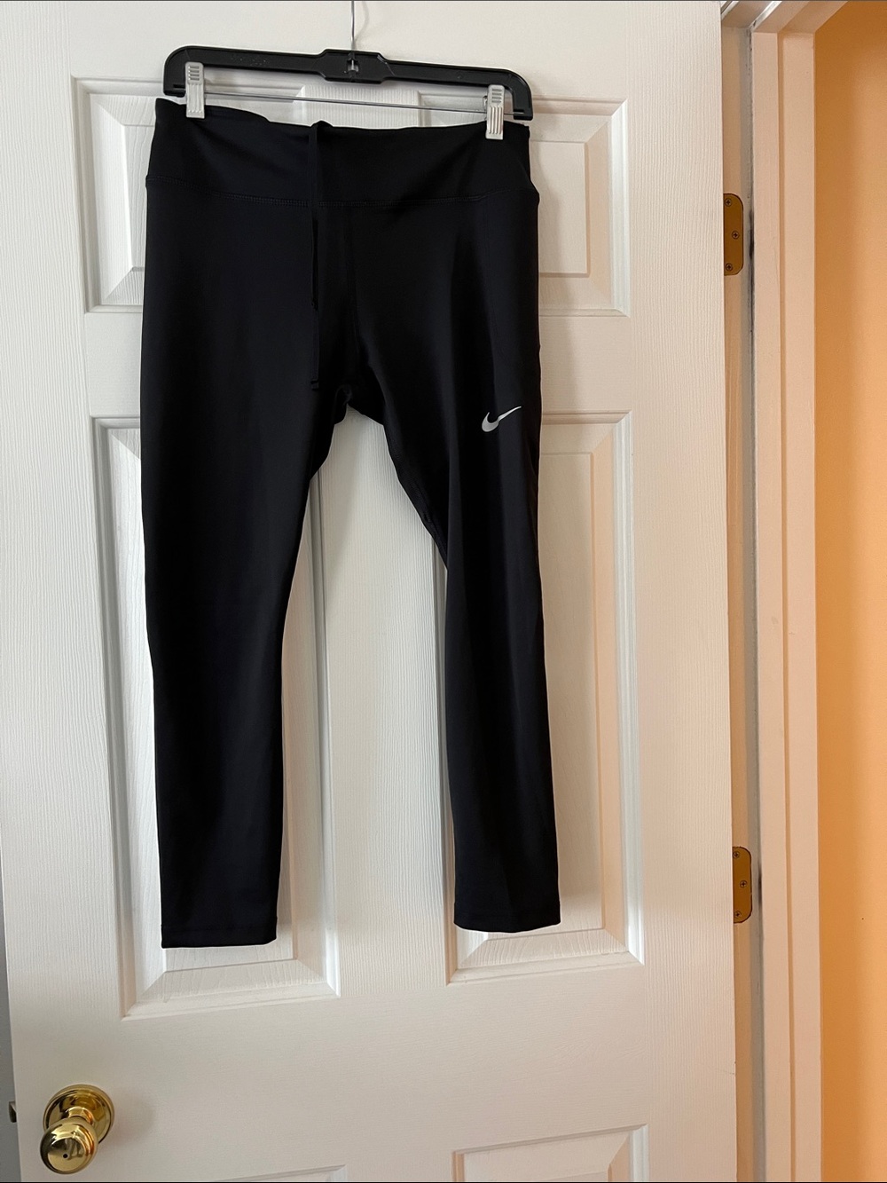 Nike Black Women Performance Leggings with Swoosh